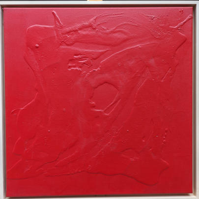 ROT - Acryl auf Leinwand - 60x60 cm
