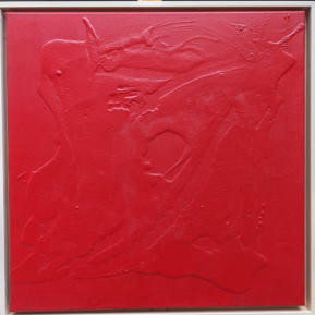 ROT - Acryl auf Leinwand - 60x60 cm